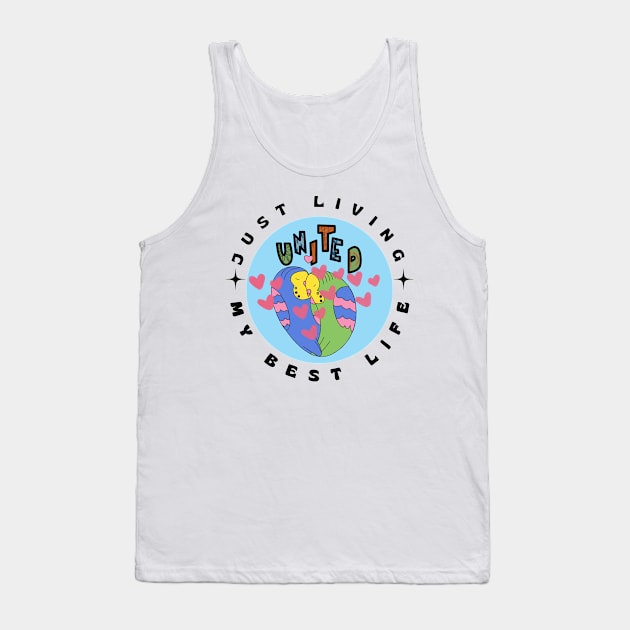 Funny United best life Tank Top by Funnysart